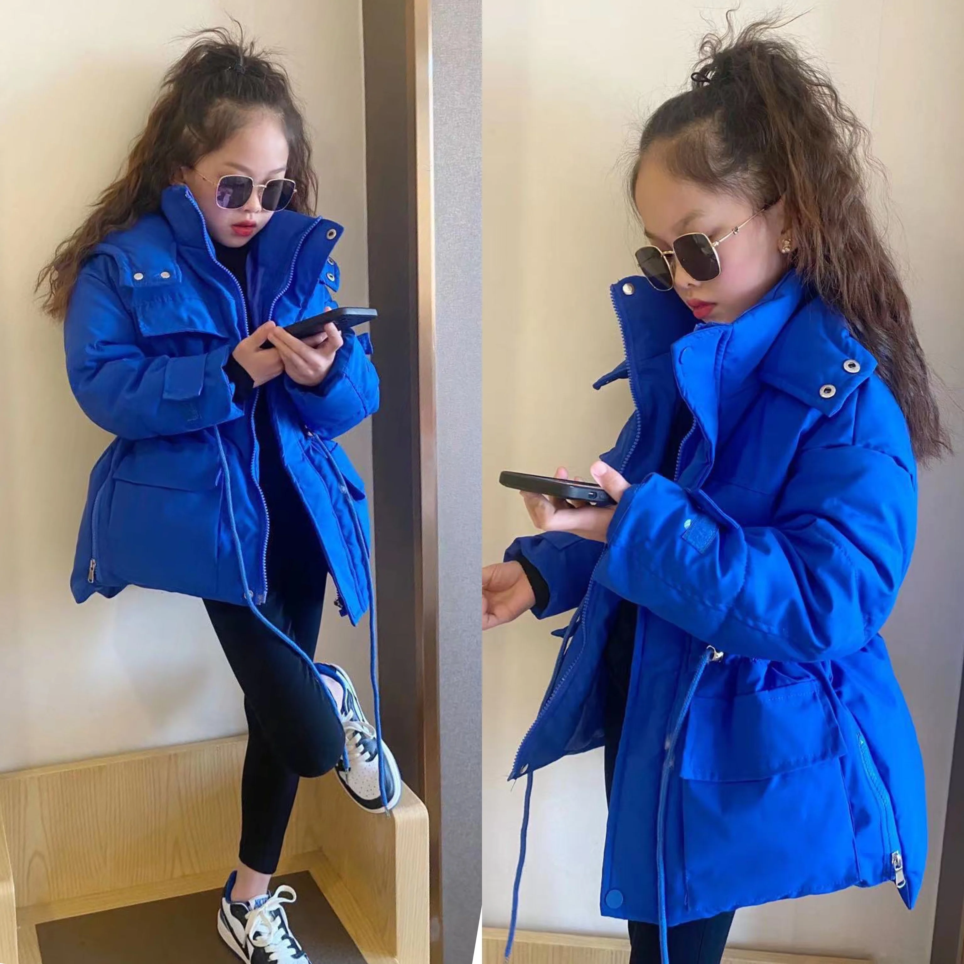 2022 Winter Teenager Jackets for Girls Fashion Hooded Parkas Kids Windproof Outwear Warm Thicken Cotton Lined Child Clothing B31
2022 Winter Teenager Jackets for Girls Fashion Hooded Parkas Kids Windproof Outwear Warm Thicken Cotton Lined Child Clothing B31
