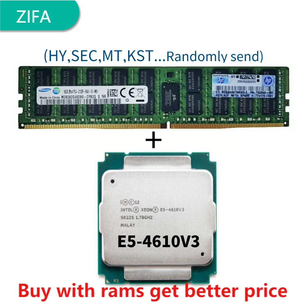 DDR4 16G 2133Mhz with CPU E5-4610V3 SR22S 1.70GHz 10-Cores 25M LGA2011-3 E5-4610 V3 processor E5 4610V3 free shipping E5 4610 V3 
DDR4 16G 2133Mhz with CPU E5-4610V3 SR22S 1.70GHz 10-Cores 25M LGA2011-3 E5-4610 V3 processor E5 4610V3 free shipping E5 4610 V3