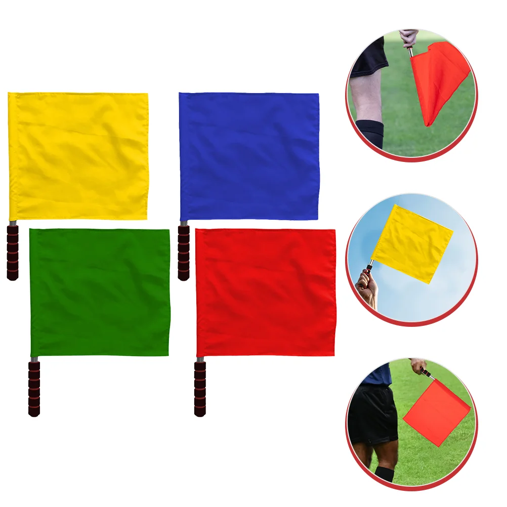 Flag Flags Referee Linesman Football Hand Matchfield Soccer Volleyball Ref Track Cheering Fan Waving Events Training Special
Flag Flags Referee Linesman Football Hand Matchfield Soccer Volleyball Ref Track Cheering Fan Waving Events Training Special