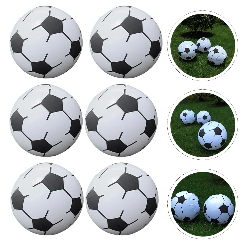 6pcs Children Traditional Soccer Balls Kids Inflatable Soccer Balls for Outdoor Beach Ball
6pcs Children Traditional Soccer Balls Kids Inflatable Soccer Balls for Outdoor Beach Ball