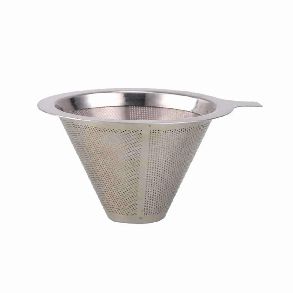 

1 Pcs Tea Infuser Basket Extra Fine Mesh Tea Infuser with Handle Reusable Stainless Steel Coffee Tea Infusing Filter Cup