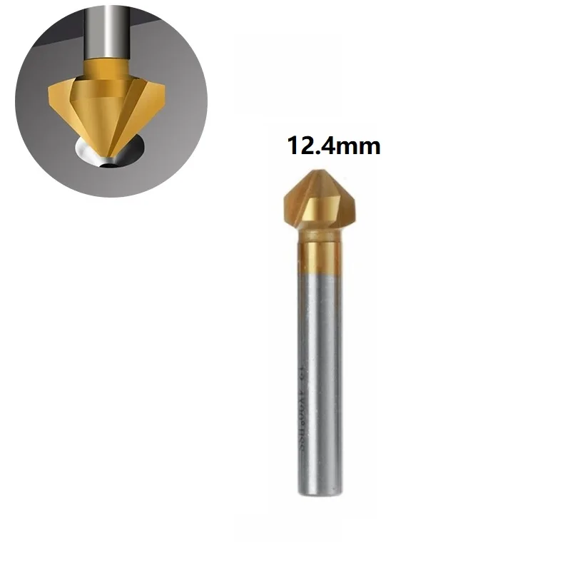 1PC 3Flute Countersink Drill Bit 90Degree Chamfering Tools Chamfer Cutter 6.3/8.3/10.4/12.4/16.5/20.5mm Woodworking Drill Bits
1PC 3Flute Countersink Drill Bit 90Degree Chamfering Tools Chamfer Cutter 6.3/8.3/10.4/12.4/16.5/20.5mm Woodworking Drill Bits