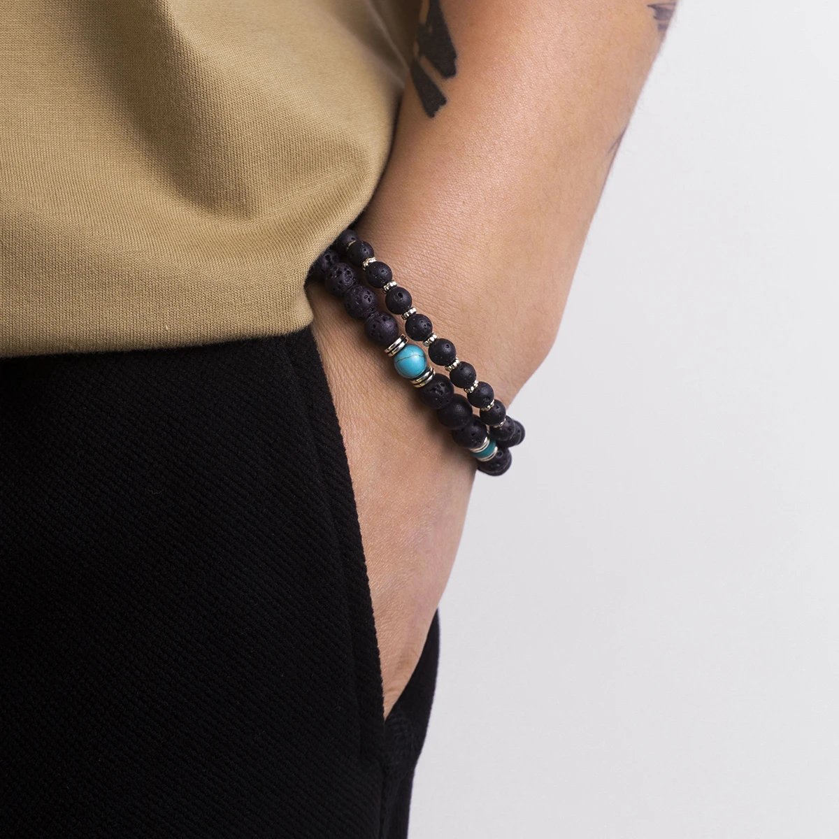 Volcanic Rock Stone Beads Bracelets Set for Men Trendy Layered Beaded Hand Chains 2023 Fashion Jewelry Accessories Male Gifts
Volcanic Rock Stone Beads Bracelets Set for Men Trendy Layered Beaded Hand Chains 2023 Fashion Jewelry Accessories Male Gifts
