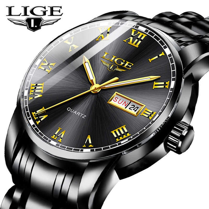 Mens Watches 2022 LIGE Top Brand Luxury Fashion Business Quartz Watch Men Sports All Steel Waterproof Clock erkek kol saati+Box
Mens Watches 2022 LIGE Top Brand Luxury Fashion Business Quartz Watch Men Sports All Steel Waterproof Clock erkek kol saati+Box