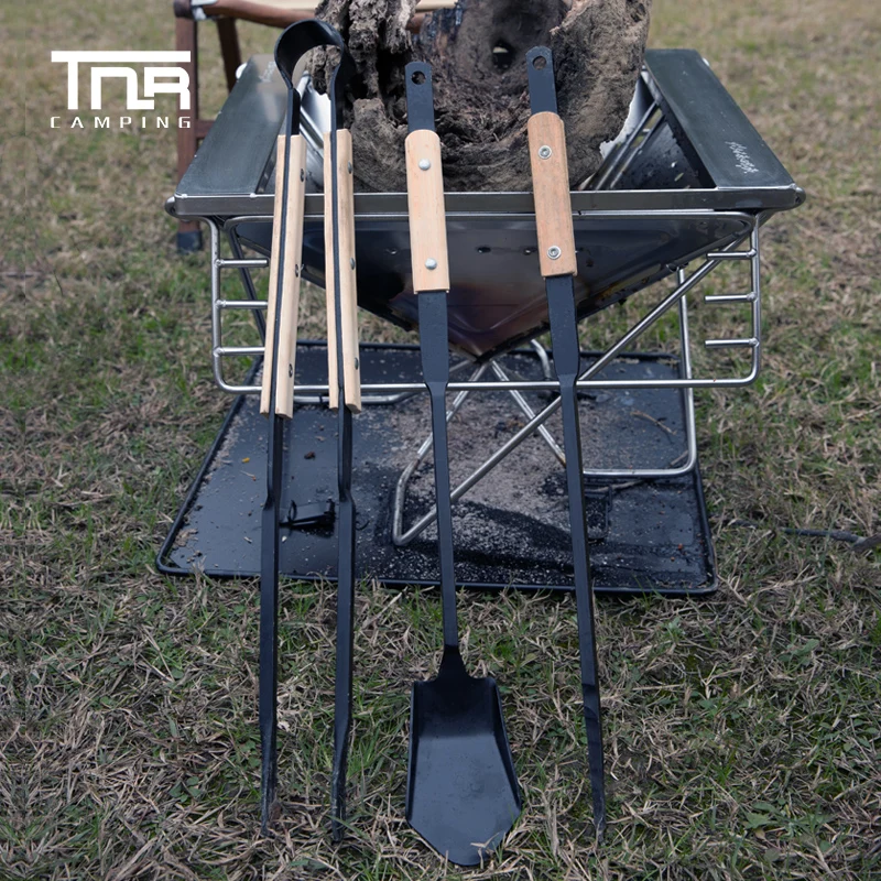 TNR Outdoor BBQ Charcoal Tongs Fire Shovel Fire Hook Set Grill Accessories Food Clip Hiking Camping Cooking Barbecue Tools
TNR Outdoor BBQ Charcoal Tongs Fire Shovel Fire Hook Set Grill Accessories Food Clip Hiking Camping Cooking Barbecue Tools