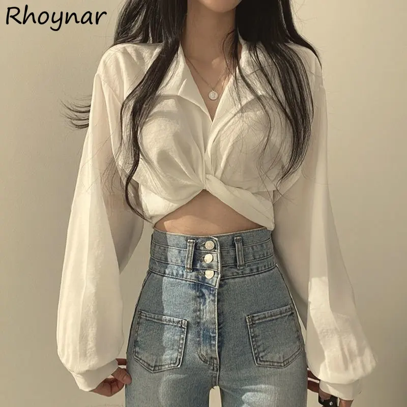 Criss-cross Blouses Women Slim Bandage Crop Hot Girls Sweet High Street Temper Minimlaist Long Sleeve Spring Clothes European 
Criss-cross Blouses Women Slim Bandage Crop Hot Girls Sweet High Street Temper Minimlaist Long Sleeve Spring Clothes European