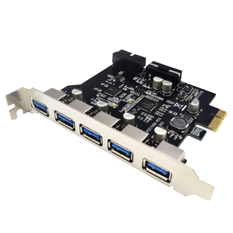 Плата расширения AU42 -USB3.0, 5 портов + 19Pin слот, компьютерные аксессуары для WinXP/Vista/Win7/Win8/Win10 32 бит/64 бит
Плата расширения AU42 -USB3.0, 5 портов + 19Pin слот, компьютерные аксессуары для WinXP/Vista/Win7/Win8/Win10 32 бит/64 бит