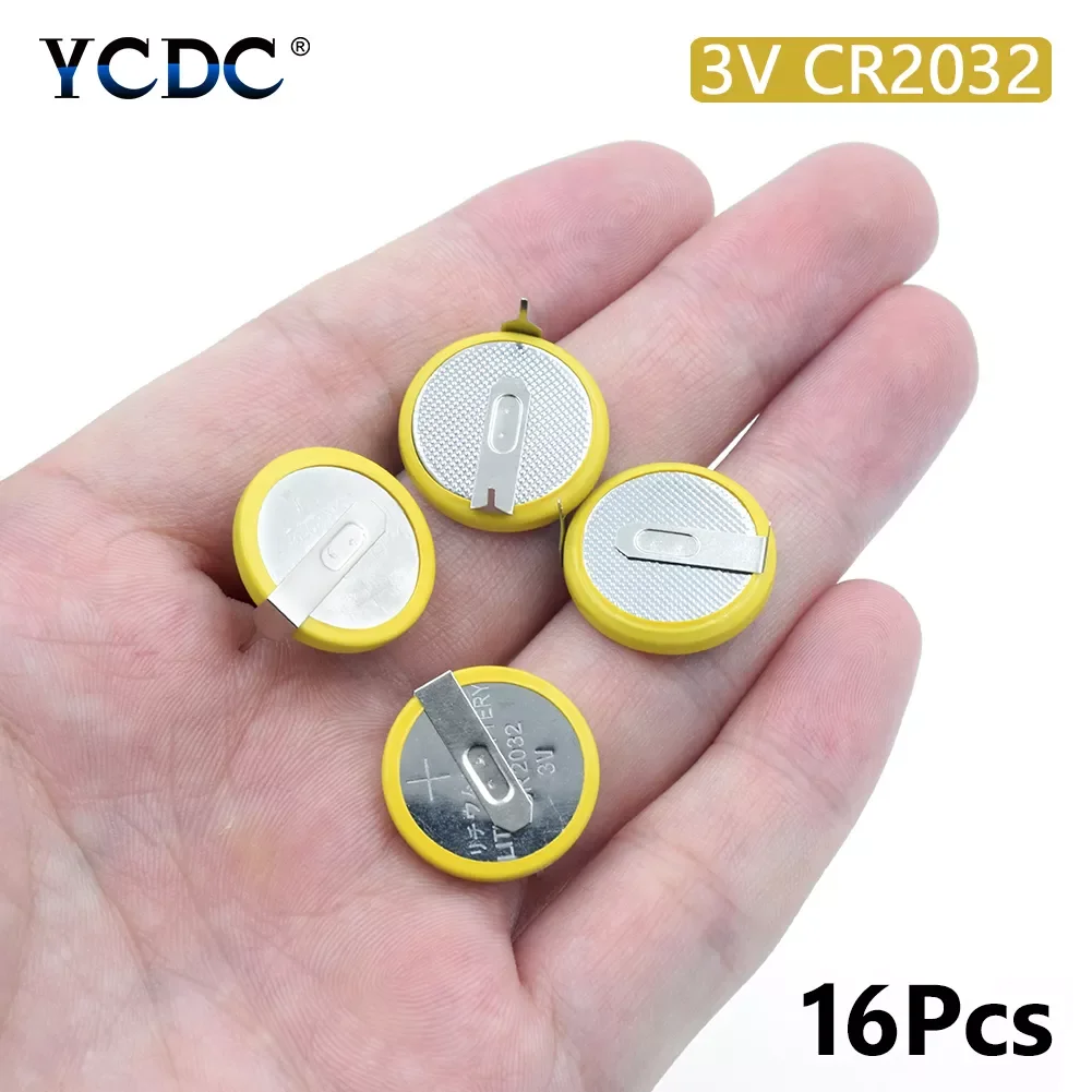 2023New YCDC Button Battery 16Pcs CR2032 Battery 2 Soldering Pins 3V Coin Cell For Motherboard Calculator battery Electronic Sca
2023New YCDC Button Battery 16Pcs CR2032 Battery 2 Soldering Pins 3V Coin Cell For Motherboard Calculator battery Electronic Sca