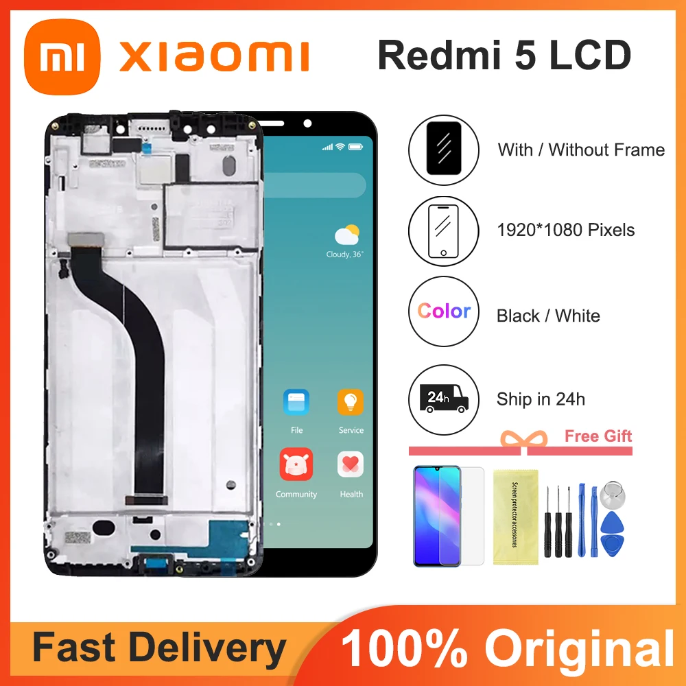 ЖК-дисплей с рамкой для Xiaomi Redmi 5, 5,7 дюйма, качество AAA, Замена ЖК-экрана для Redmi 5, ЖК-дисплей в сборе MDG1, MDTI, MDI1, ЖК-дисплей
ЖК-дисплей с рамкой для Xiaomi Redmi 5, 5,7 дюйма, качество AAA, Замена ЖК-экрана для Redmi 5, ЖК-дисплей в сборе MDG1, MDTI, MDI1, ЖК-дисплей