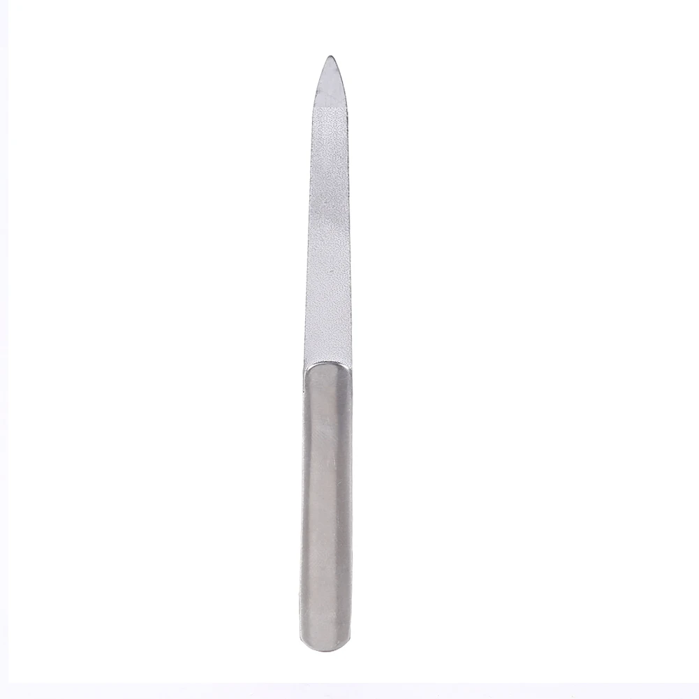 Professional Double Sided Stainless Steel Nail File Manicure Pedicure Grinding Rubbing Tool
Professional Double Sided Stainless Steel Nail File Manicure Pedicure Grinding Rubbing Tool