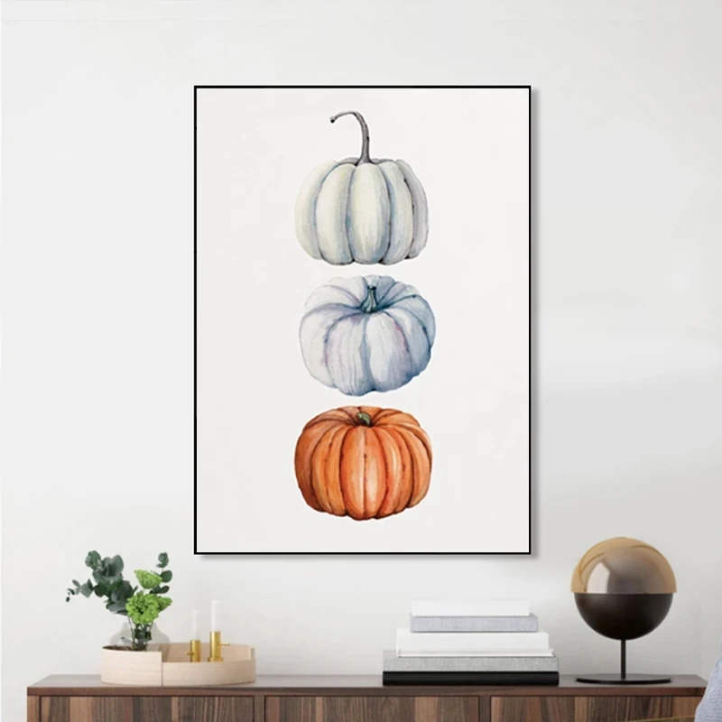 Modern Watercolor Pumpkin Canvas Painting Nordic Artwork Posters and Prints Cuadros Wall Art Pictures For Living Room Gift
Modern Watercolor Pumpkin Canvas Painting Nordic Artwork Posters and Prints Cuadros Wall Art Pictures For Living Room Gift