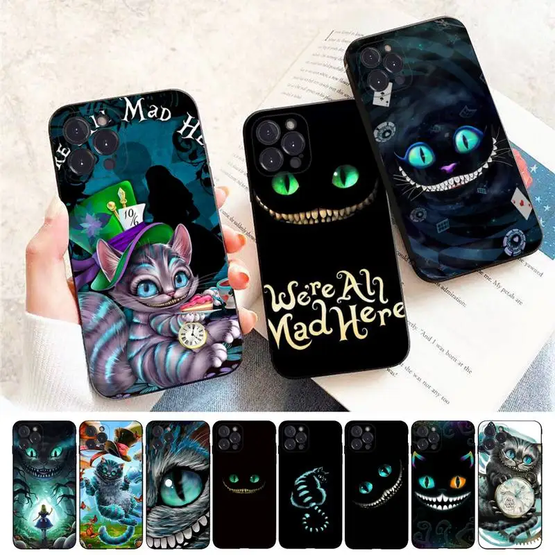 Disney Alice in Wonderland cheshire cat Phone Case For iPhone 8 7 6 6S Plus X SE 2020 XR XS 14 11 12 13 Mini Pro Max Mobile Case
Disney Alice in Wonderland cheshire cat Phone Case For iPhone 8 7 6 6S Plus X SE 2020 XR XS 14 11 12 13 Mini Pro Max Mobile Case