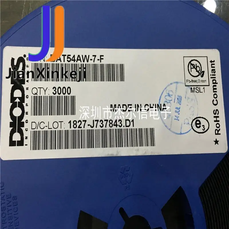 30pcs 100% orginal new { white: BAT54AW-7-F }{ red: 2SA1015 }{ yellow: ESD5Z6.0T1G }{ blue: SWPA3015S1R8NT }
30pcs 100% orginal new { white: BAT54AW-7-F }{ red: 2SA1015 }{ yellow: ESD5Z6.0T1G }{ blue: SWPA3015S1R8NT }