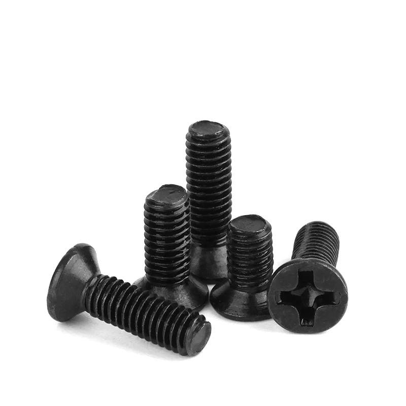 M2 M2.5 M3*3/4/5/6/8/10/12/16/20/25/30 Black 304 Stainless Steel Phillips Cross Recessed Countersunk CSK Flat Head Screw
M2 M2.5 M3*3/4/5/6/8/10/12/16/20/25/30 Black 304 Stainless Steel Phillips Cross Recessed Countersunk CSK Flat Head Screw