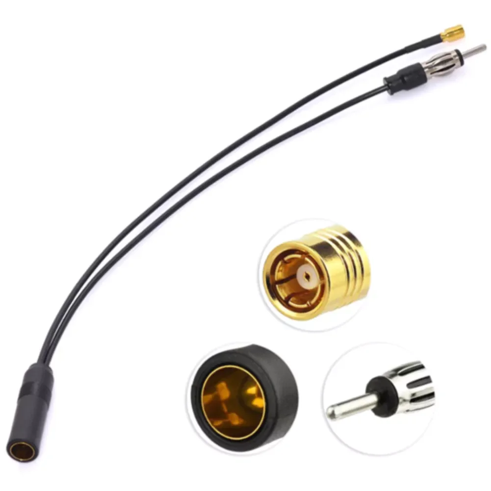 Dab+FM/AM Car Radio Vehicle Active Plug Accessory Aerial Wireless SMB Cable Splitter DIN Antenna Converter Adapter
Dab+FM/AM Car Radio Vehicle Active Plug Accessory Aerial Wireless SMB Cable Splitter DIN Antenna Converter Adapter