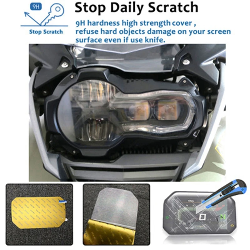 Motorcycle Headlight Protective Film Headlight Display Suitable For BMW- R1250GS R1250 GS ADV 2018-2020
Motorcycle Headlight Protective Film Headlight Display Suitable For BMW- R1250GS R1250 GS ADV 2018-2020