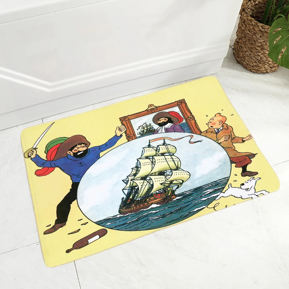 Carpet Mat Entrance Living Flannel Room Anti Slip Rug Children Crawling Adventures of Tintin Prayer Rug Area Rugs Parlor Mat 1
Carpet Mat Entrance Living Flannel Room Anti Slip Rug Children Crawling Adventures of Tintin Prayer Rug Area Rugs Parlor Mat 1