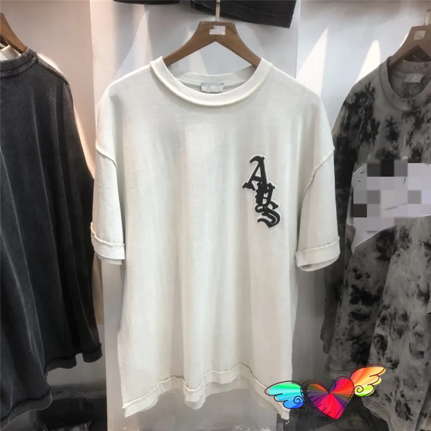2022ss Embroidered AYS ASKYURSELF T-shirt Men Women High Quality Patch Logo ASKYURSELF Tee White Tops Oversize Short Sleeve 
2022ss Embroidered AYS ASKYURSELF T-shirt Men Women High Quality Patch Logo ASKYURSELF Tee White Tops Oversize Short Sleeve