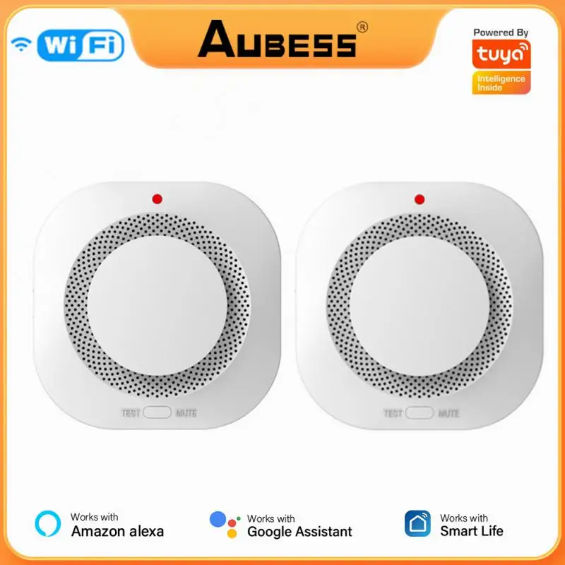 Tuya WiFi Smoke Alarm Smart Home Security Protection Fire Alarm Sensor Home Security System Firefighters Via Alexa Google Home
Tuya WiFi Smoke Alarm Smart Home Security Protection Fire Alarm Sensor Home Security System Firefighters Via Alexa Google Home