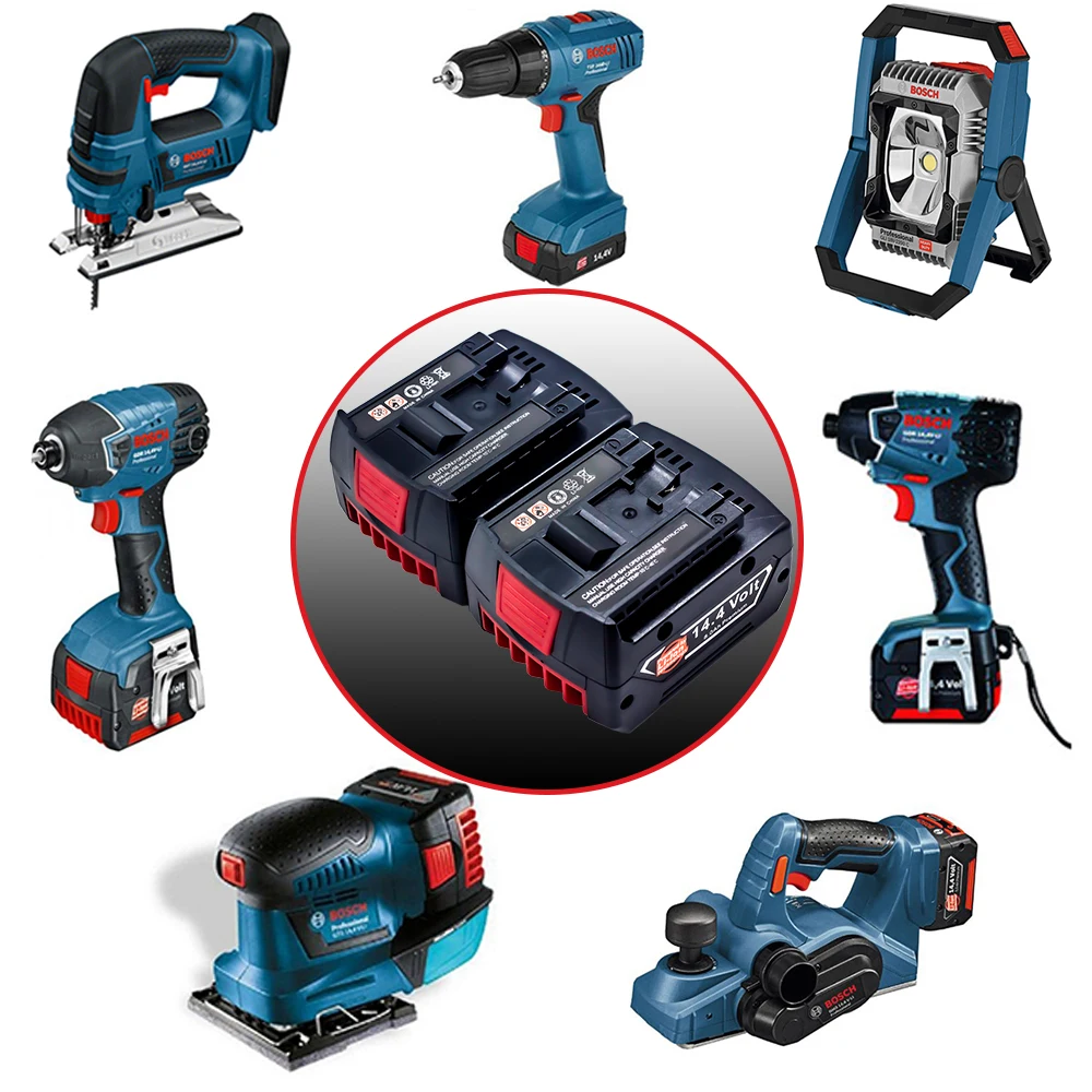 For Bosch 14.4V 4.0Ah Battery GBH GDR GSR 1080 DDS180 BAT614G Replaceable Power Tool Lithium Battery Efficient
For Bosch 14.4V 4.0Ah Battery GBH GDR GSR 1080 DDS180 BAT614G Replaceable Power Tool Lithium Battery Efficient