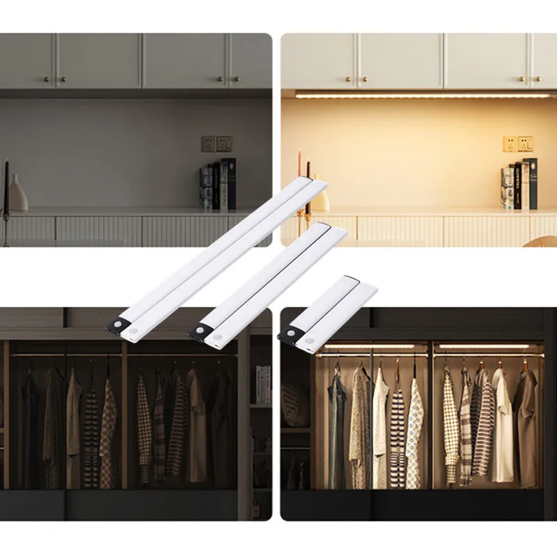 USB Rechargeable Kitchen Lights LED Wireless Motion Sensor LED Under Cabinet Lights Magnetic Ultra-thin Night Lamp Home Lights
USB Rechargeable Kitchen Lights LED Wireless Motion Sensor LED Under Cabinet Lights Magnetic Ultra-thin Night Lamp Home Lights
