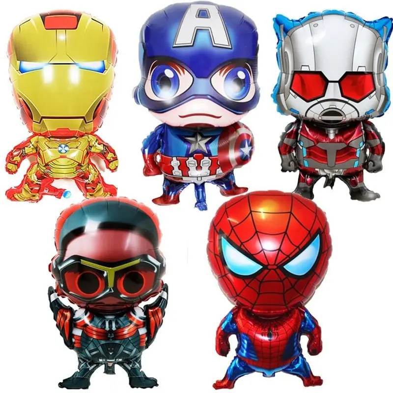 Marvel Мстители, Халк, Железный человек, Человек-паук, креативный мультяшный детский трехмерный шар, день рождения, фотография, украшение
Marvel Мстители, Халк, Железный человек, Человек-паук, креативный мультяшный детский трехмерный шар, день рождения, фотография, украшение