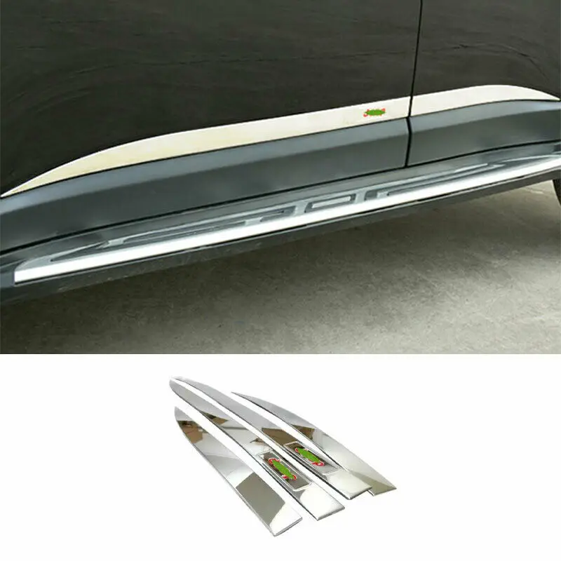 For Jeep Compass 2017-2020 Chrome Steel Side Door Body Guard Molding Cover Trim
For Jeep Compass 2017-2020 Chrome Steel Side Door Body Guard Molding Cover Trim