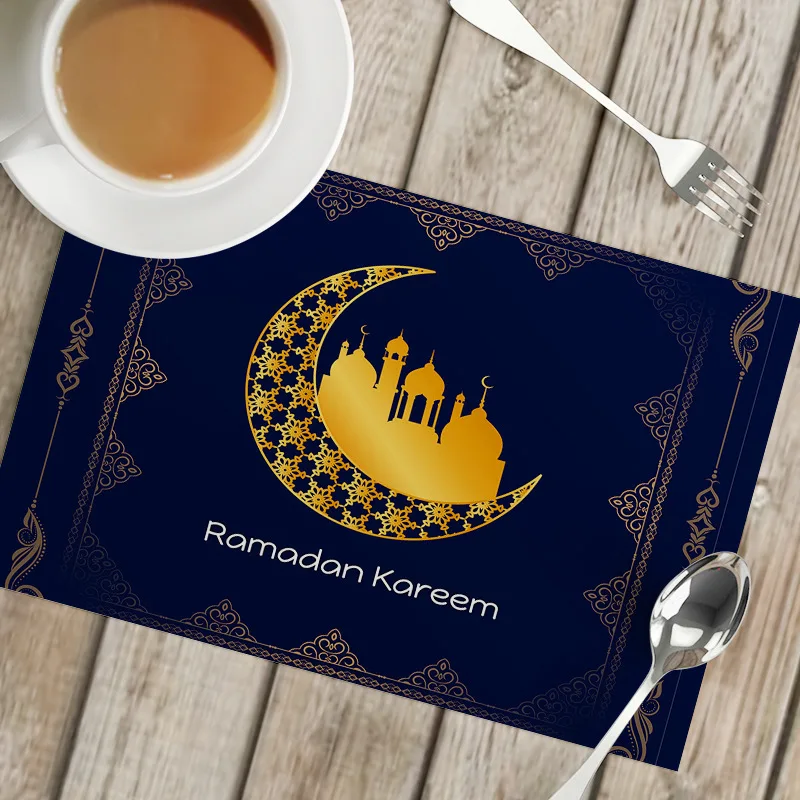 Ramadan Kareem EID Mubarak Placemat Decorations for Home Ramadan Mubarak Tableware Favors Muslim Islamic Party Supplies Balloons
Ramadan Kareem EID Mubarak Placemat Decorations for Home Ramadan Mubarak Tableware Favors Muslim Islamic Party Supplies Balloons