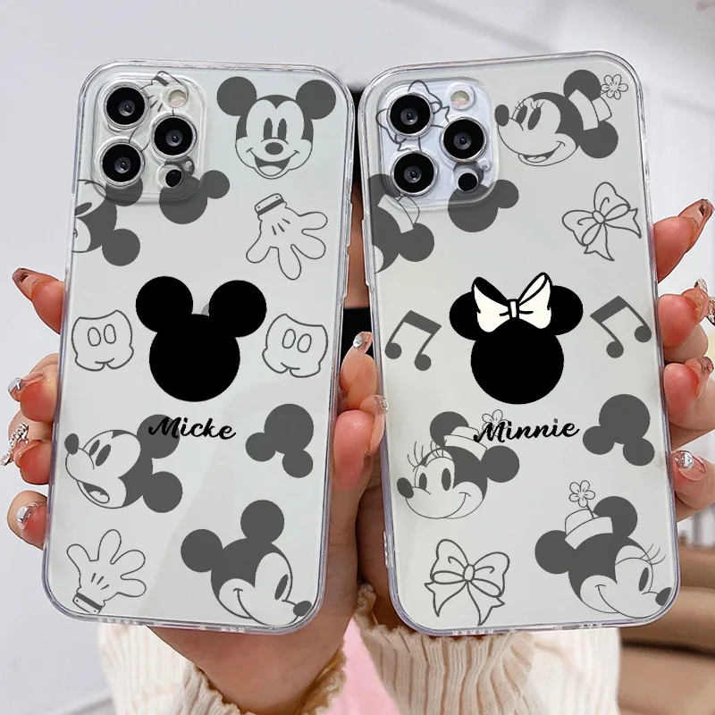 Mickey Minnie Mouse LOGO Phone Case For Apple iPhone 14 13 12 11 Pro Max mini XS XR X 8 7 6S 6 5S Plus Transparent Cover
Mickey Minnie Mouse LOGO Phone Case For Apple iPhone 14 13 12 11 Pro Max mini XS XR X 8 7 6S 6 5S Plus Transparent Cover