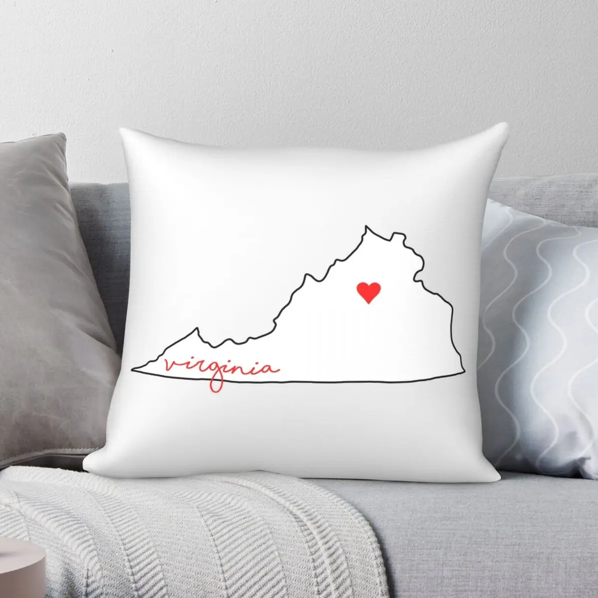 Charlottesville VA Square Pillowcase Polyester Linen Velvet Creative Zip Decorative Throw Pillow Case Home Cushion Cover
Charlottesville VA Square Pillowcase Polyester Linen Velvet Creative Zip Decorative Throw Pillow Case Home Cushion Cover