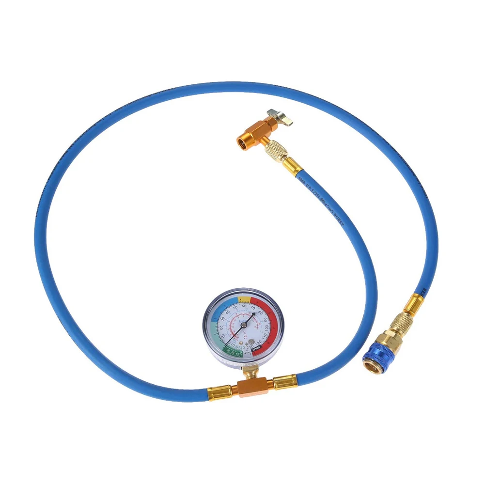 Universal Recharge Hose R134A Replacement Vehicle A/C Accessories Air Conditioning Car W/ Pressure Gauge 1 Set
Universal Recharge Hose R134A Replacement Vehicle A/C Accessories Air Conditioning Car W/ Pressure Gauge 1 Set