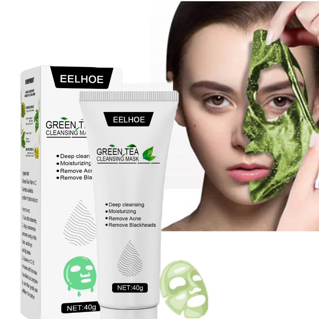 40gEELHOE маска для угрей зеленого чая с белой глиной и салициловой кислотой для удаления искусственных зеленых палочек
40gEELHOE маска для угрей зеленого чая с белой глиной и салициловой кислотой для удаления искусственных зеленых палочек