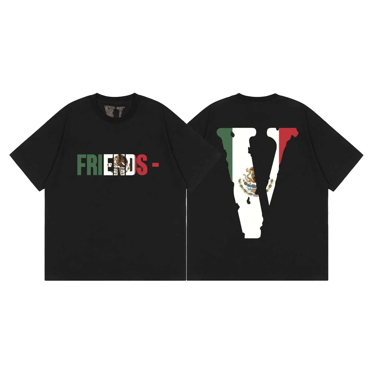 VLONE Male/Female Couple Casual Fashion Trend High Street Loose HIP-HOP100% Cotton Flag MEX Printed Round Neck T-Shirt 019
VLONE Male/Female Couple Casual Fashion Trend High Street Loose HIP-HOP100% Cotton Flag MEX Printed Round Neck T-Shirt 019