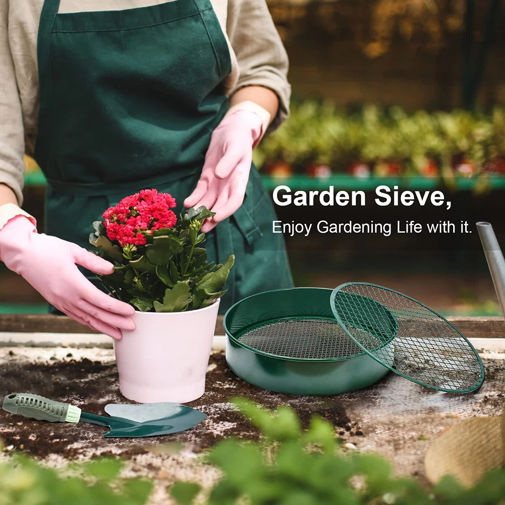 Brand New None Garden Sieve Compost Sieve Garden Green High Quality Metal Sand Hand 12.7 Mm 1pcs 3 Mesh 6.4 Mm
Brand New None Garden Sieve Compost Sieve Garden Green High Quality Metal Sand Hand 12.7 Mm 1pcs 3 Mesh 6.4 Mm