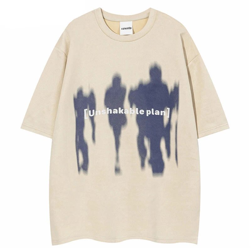 Summer Men Suede Fabric Tshirts Hip Hop People Shadow Graphic Printed T Shirts 2023 Streetwear Harajuku Casual Fashion Tops Tees
Summer Men Suede Fabric Tshirts Hip Hop People Shadow Graphic Printed T Shirts 2023 Streetwear Harajuku Casual Fashion Tops Tees