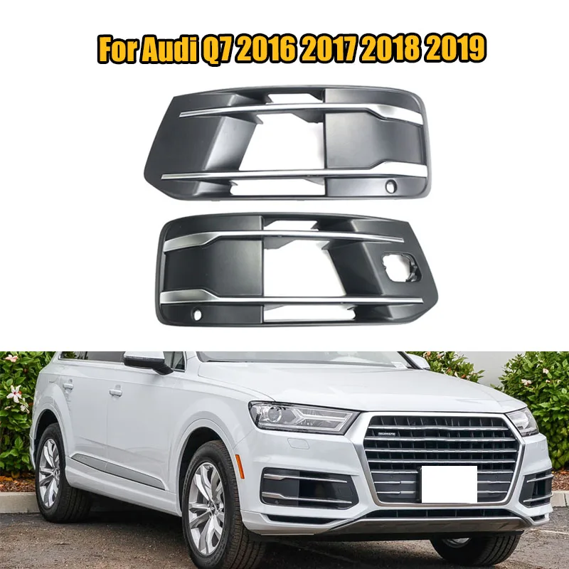 4M0807151 Front Bumper Fog Lights Grill Fog Lamp Shade Fog Light Grille Bezel Insert For Audi Q7 2016 2017 2018 2019
4M0807151 Front Bumper Fog Lights Grill Fog Lamp Shade Fog Light Grille Bezel Insert For Audi Q7 2016 2017 2018 2019
