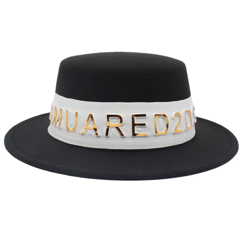 Women's hat fedoras sun hats for women autumn winter 2022 fashion felt panama headgear chapel beach Wedding picture letter black
Women's hat fedoras sun hats for women autumn winter 2022 fashion felt panama headgear chapel beach Wedding picture letter black