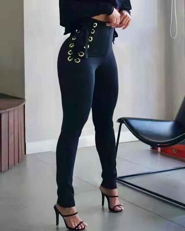 Summer Women Street Style Fashion Trousers Camouflage Print Scratch Sexy Skinny Pants Waist Side Eyelets Banding Pencil Pants
Summer Women Street Style Fashion Trousers Camouflage Print Scratch Sexy Skinny Pants Waist Side Eyelets Banding Pencil Pants