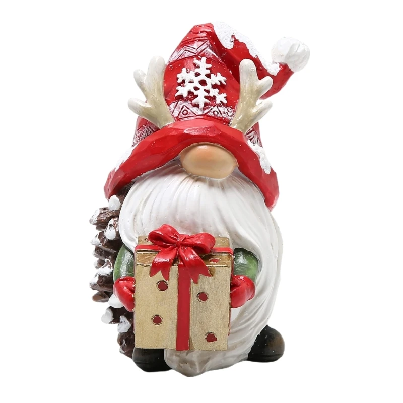 Christmas Gnome Figurine Faceless Resin Sculpture Art Ornament for Christmas Holiday Party Background
Christmas Gnome Figurine Faceless Resin Sculpture Art Ornament for Christmas Holiday Party Background