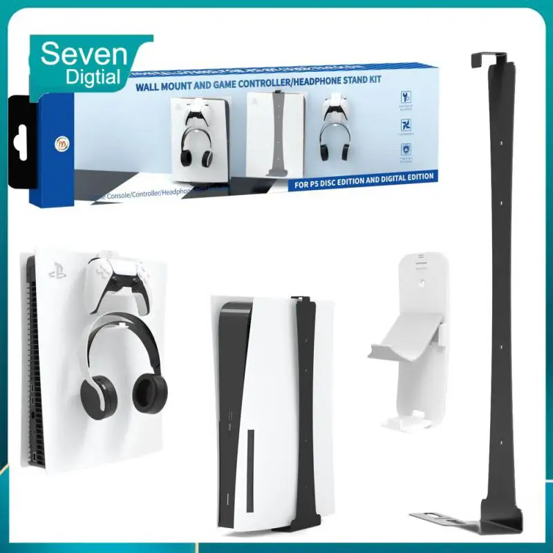 Headphone Wall Mount Holder Headphone Holder For Ps5 Console Hanger Storage Stand Invisible Design Controller Wall Mount Bracket
Headphone Wall Mount Holder Headphone Holder For Ps5 Console Hanger Storage Stand Invisible Design Controller Wall Mount Bracket