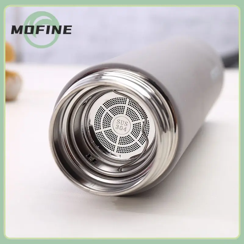 

Portable Thermos Car Cup Big Capacity Leak-proof Vacuum Bottle For Water Coffee Tea Sealed Thermos Cup Drinkware Intelligent