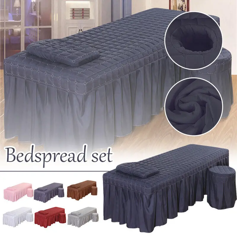 Beauty Massage Bed Full Cover Table Sheet with Hole SPA Salon Cover Skirt Bedspread Home Textile Sheet Products Decor 4 Sizes
Beauty Massage Bed Full Cover Table Sheet with Hole SPA Salon Cover Skirt Bedspread Home Textile Sheet Products Decor 4 Sizes