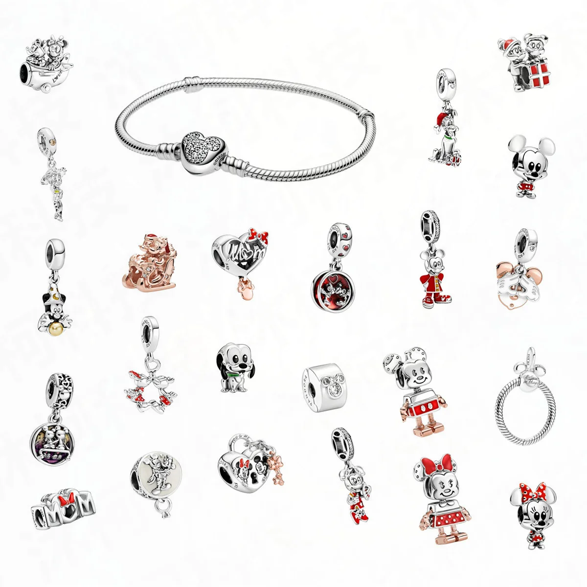 Free Shipping 2022 New Arrival Fit Pandora Charms Jewelry Bracelet Beads Disney Mickey Minnie Mouse DIY Women Gift Set Wholesale
Free Shipping 2022 New Arrival Fit Pandora Charms Jewelry Bracelet Beads Disney Mickey Minnie Mouse DIY Women Gift Set Wholesale