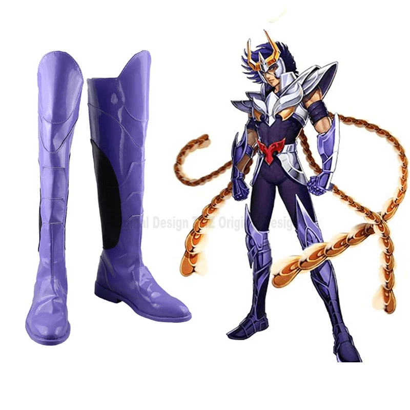 Обувь для косплея Saint Seiya Ikki, ботинки на Хэллоуин, аксессуары для карнавальных вечеринок
Обувь для косплея Saint Seiya Ikki, ботинки на Хэллоуин, аксессуары для карнавальных вечеринок