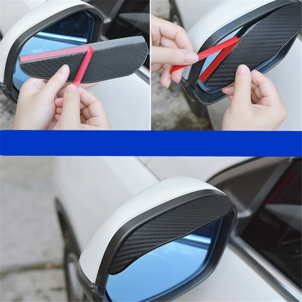 

Car styling rearview mirror rain shield for astra j astra g audi a3 8p mercedes w211 audi a3 8l peugeot for toyota avensis