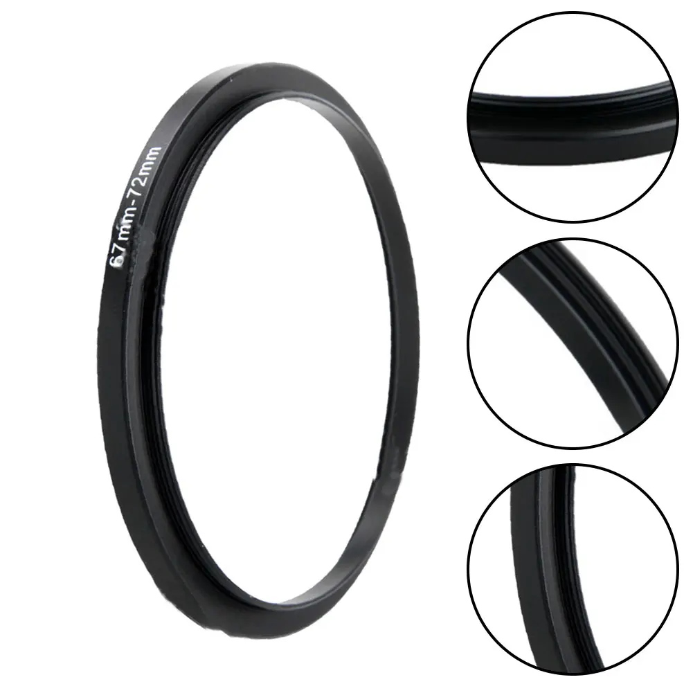 1x Aluminum Alloy 67 - 72mm Metal Step Up Ring Lens Adapter From 67 To 72mm Filter Thread Photography Accessories
1x Aluminum Alloy 67 - 72mm Metal Step Up Ring Lens Adapter From 67 To 72mm Filter Thread Photography Accessories