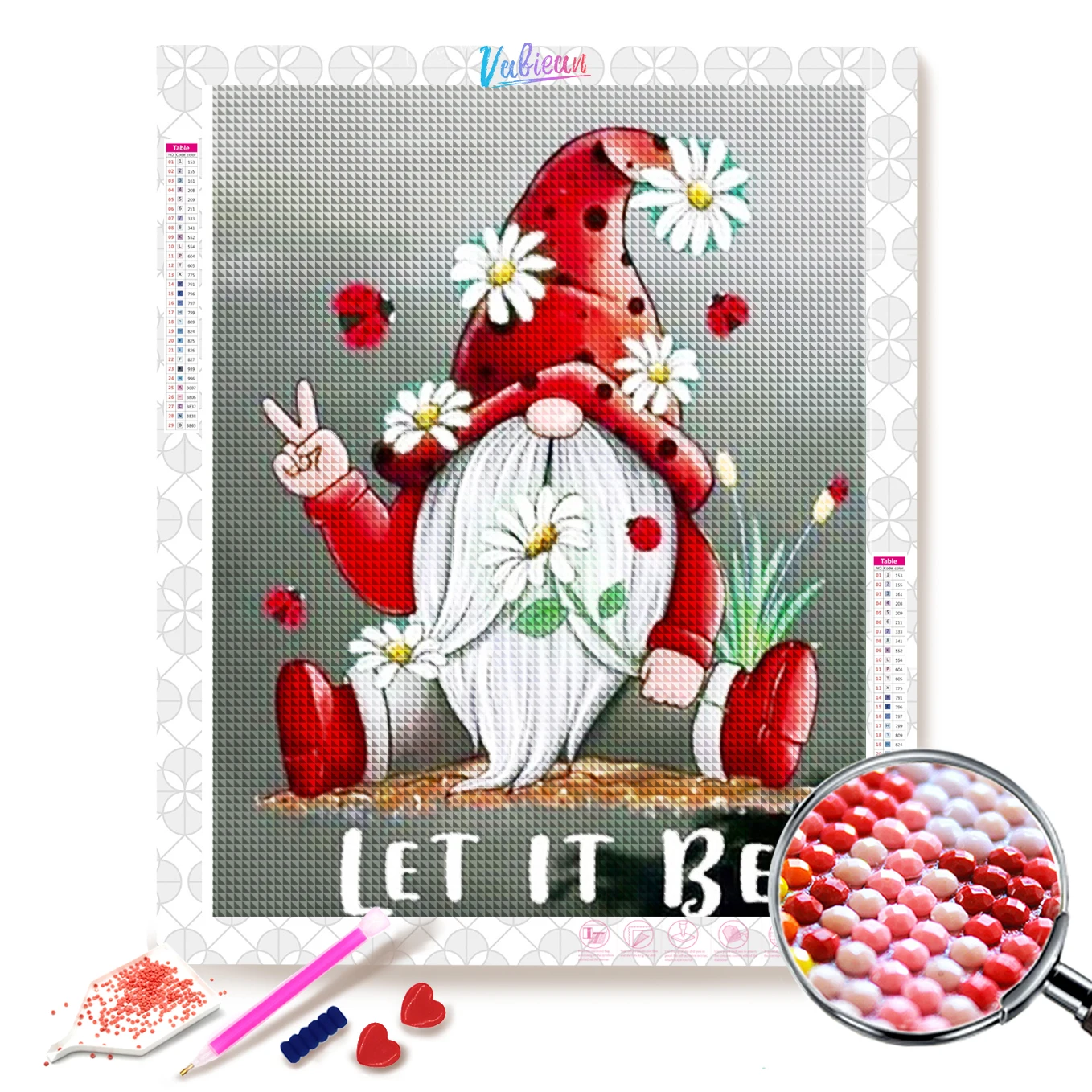 5D DIY Diamond Painting Gnome Christmas Cross Stitch Diamond Embroidery Welcome Picture of Rhinestones Home Decor quadro
5D DIY Diamond Painting Gnome Christmas Cross Stitch Diamond Embroidery Welcome Picture of Rhinestones Home Decor quadro