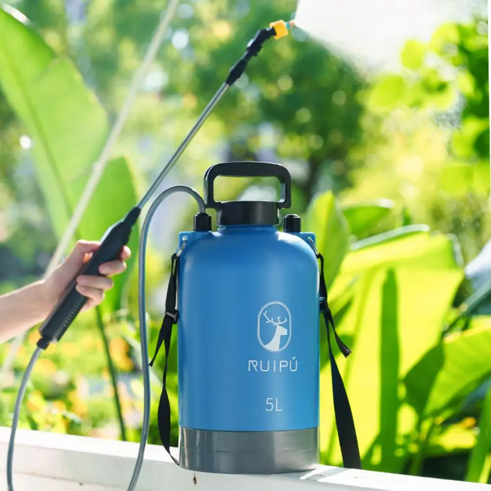 5L Excellent Water Spray Bottle Long Standby Time Portable Pressure Sprayer Electric Pressure Gardening Watering Sprayer
5L Excellent Water Spray Bottle Long Standby Time Portable Pressure Sprayer Electric Pressure Gardening Watering Sprayer