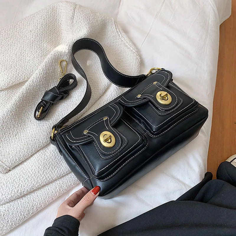 New Casual Hip Hop Shoulder Messenger Bag Retro Motorcycle Style Handbag Designer Besign
New Casual Hip Hop Shoulder Messenger Bag Retro Motorcycle Style Handbag Designer Besign