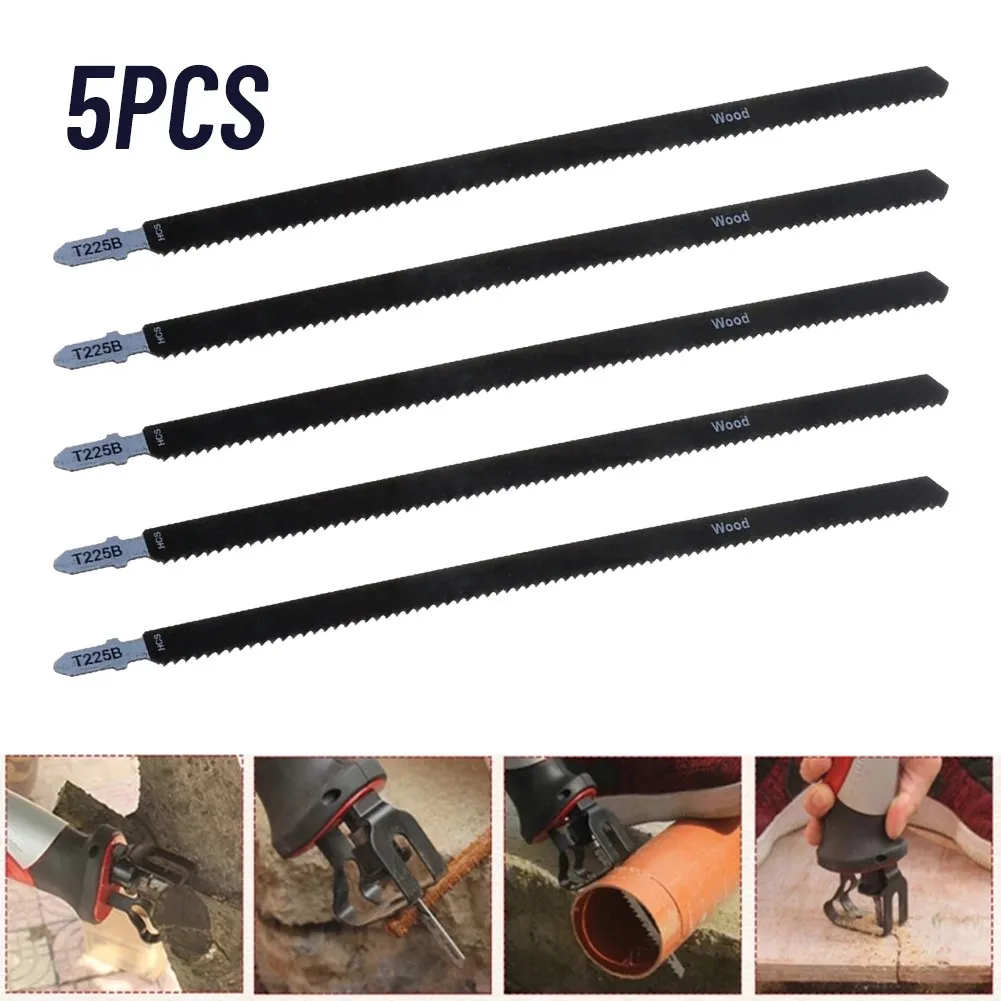 5pc T225B 250mm HCS T-Shank Jigsaw Blades Reciprocating Saw Blade Multi Saber Blades For Wood Metal Cutting Woodworking Tools
5pc T225B 250mm HCS T-Shank Jigsaw Blades Reciprocating Saw Blade Multi Saber Blades For Wood Metal Cutting Woodworking Tools